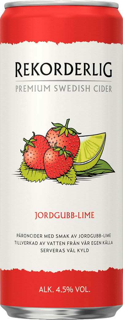 Rekorderlig Jordgubb Lime