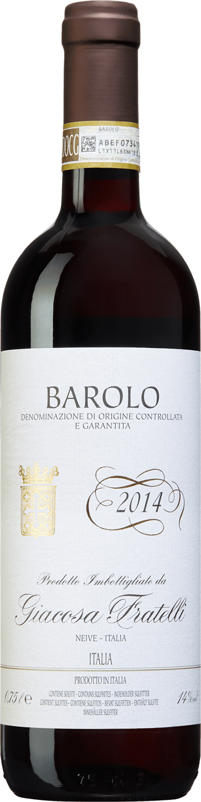 Barolo Giacosa Fratelli 2018