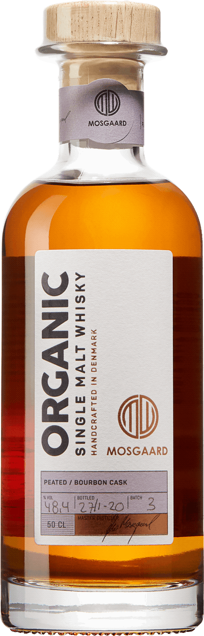 Mosgaard Organic Peated Bourbon Cask Whisky