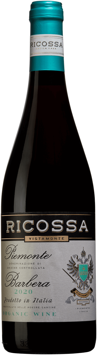 Ricossa Vistamonte Barbera Organic 2020