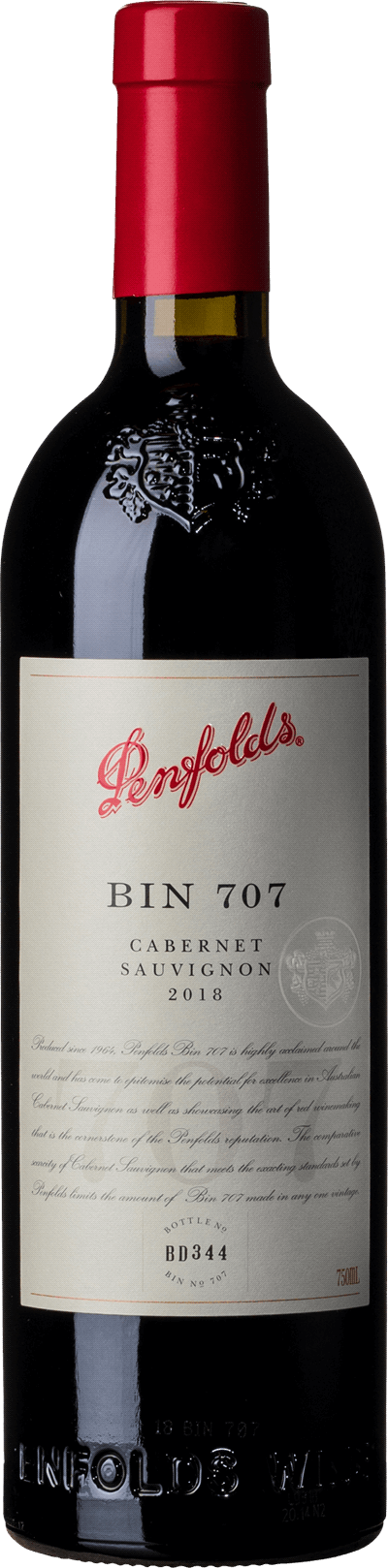 Penfolds Bin 707 Cabernet Sauvignon 2018