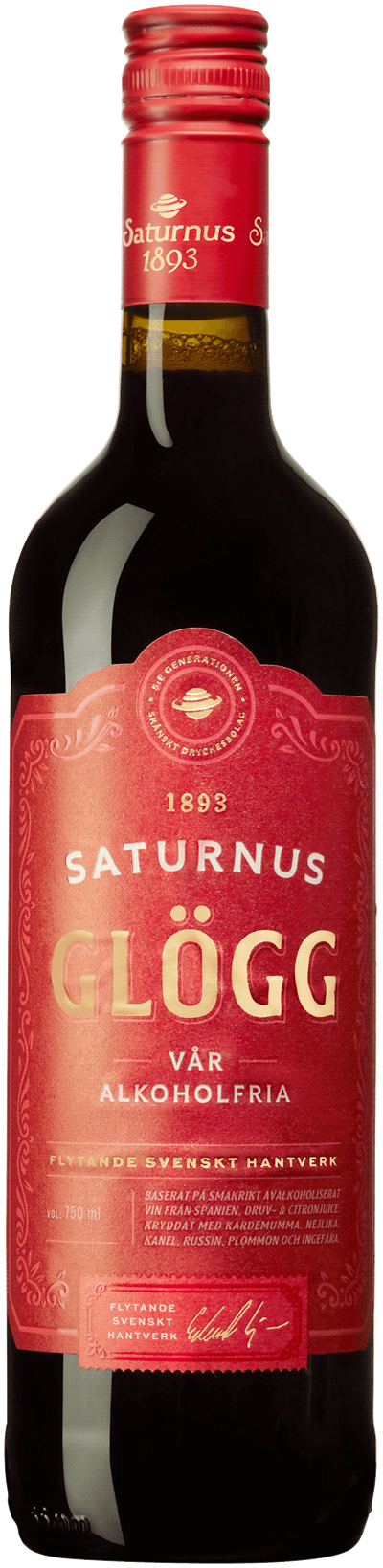 Saturnus 1893 Alkoholfri glögg