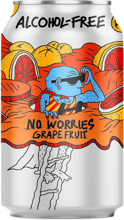 Lervig No Worries Grapefruit Alcohol Free