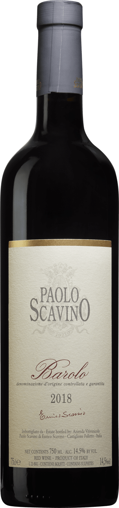 Paolo Scavino Barolo  2018