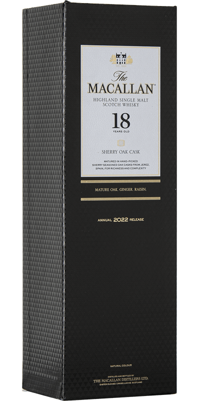 The Macallan Sherry Oak 18 Years 2022