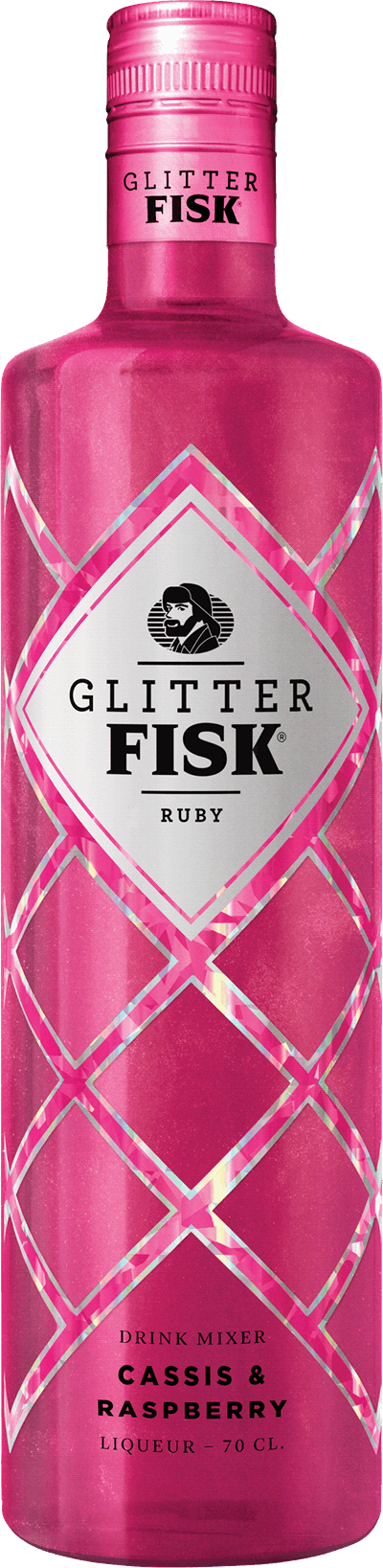 Glitter Fisk Ruby Drink Mixer Cassis & Raspberry