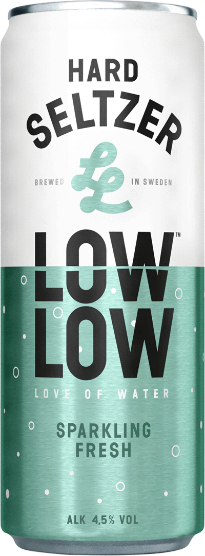 LowLow Hard Seltzer Sparkling Fresh