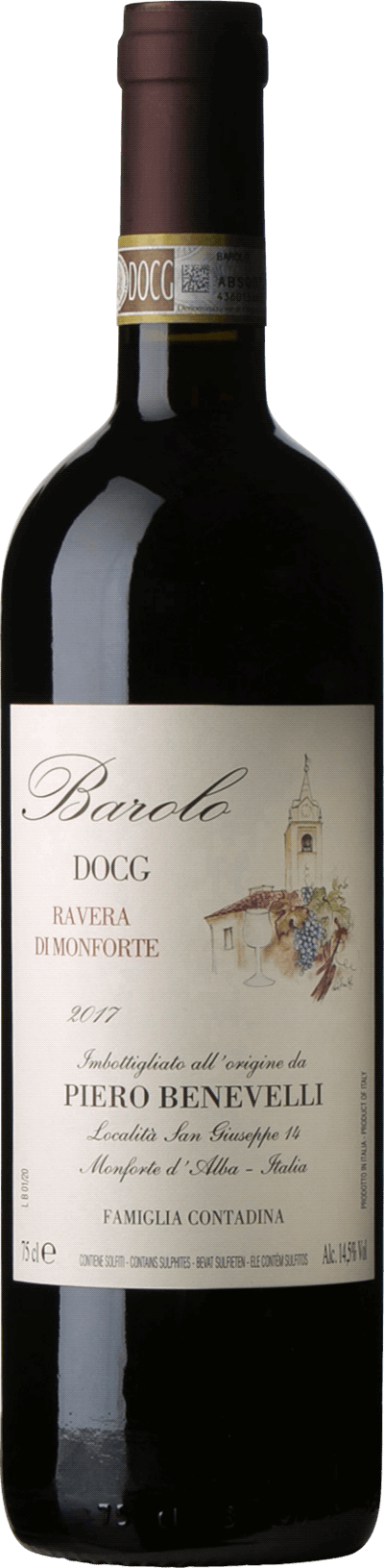 Barolo Ravera di Monforte Benevelli Piero 2017