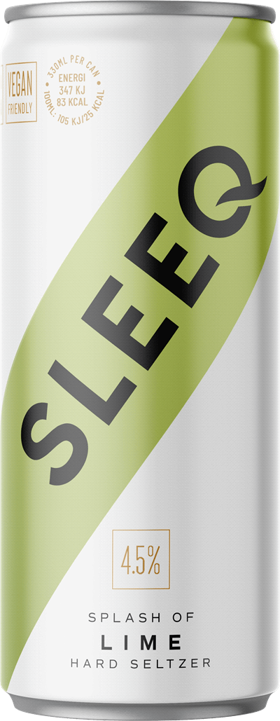 SLEEQ Lime Hard seltzer