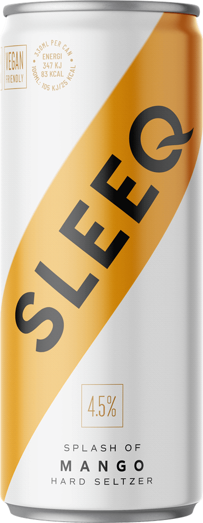 SLEEQ Mango Hard seltzer