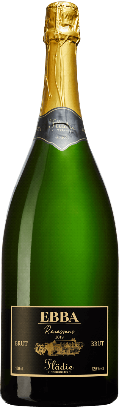 Flädie Vingård och Vinproduktion Ebba Renässans Brut Magnum 2019