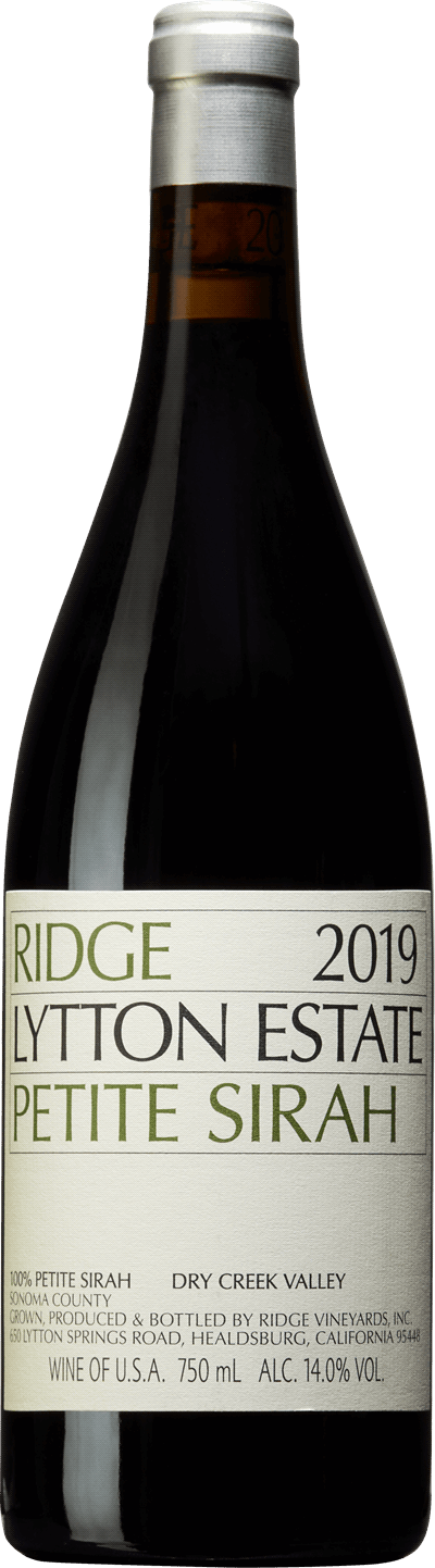 Ridge Lytton Estate Petite Sirah 2019