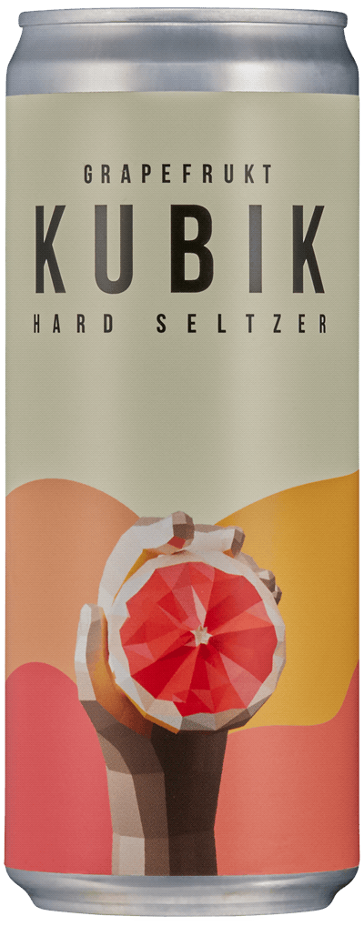 KUBIK Hard Seltzer Grapefrukt