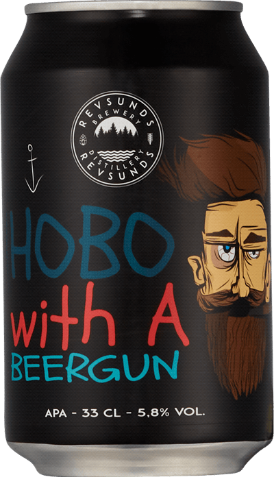 Revsunds Brewery Hobo with a beergun