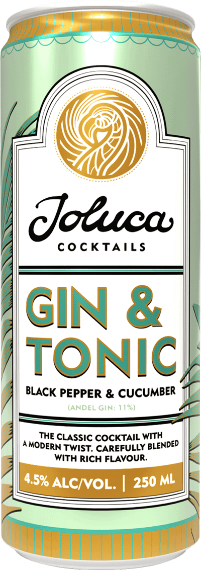 Joluca Gin & Tonic Black Pepper & Cucumber