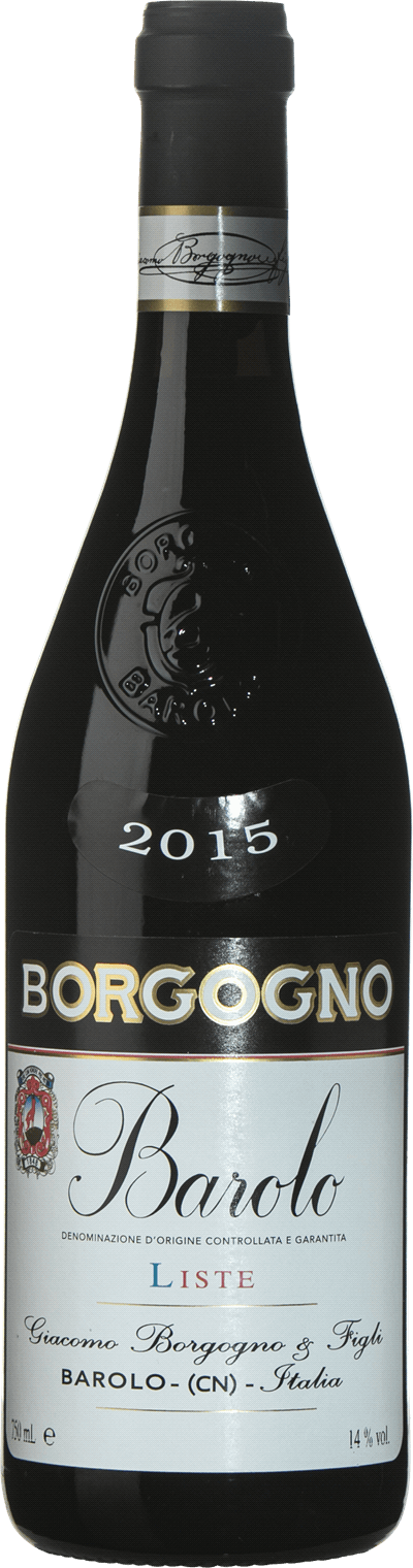 Borgogno Barolo Liste 2015