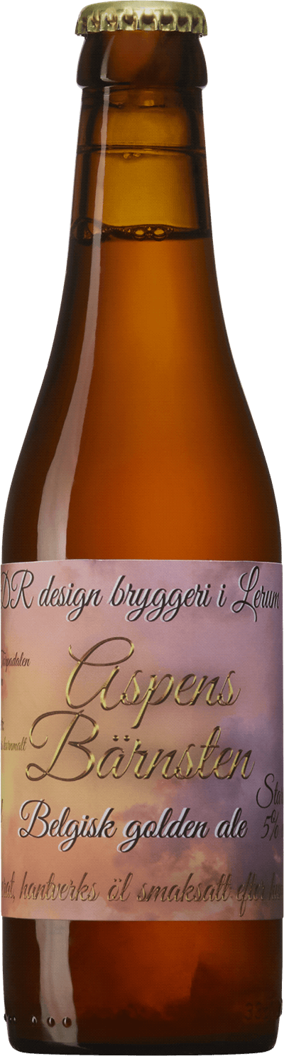 DR design bryggeri Aspens Bärnsten Belgisk Golden Ale