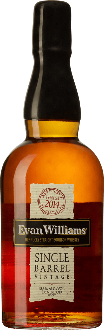 Evan Williams Single Barrel Vintage 2014 Kentucky Straight Bourbon