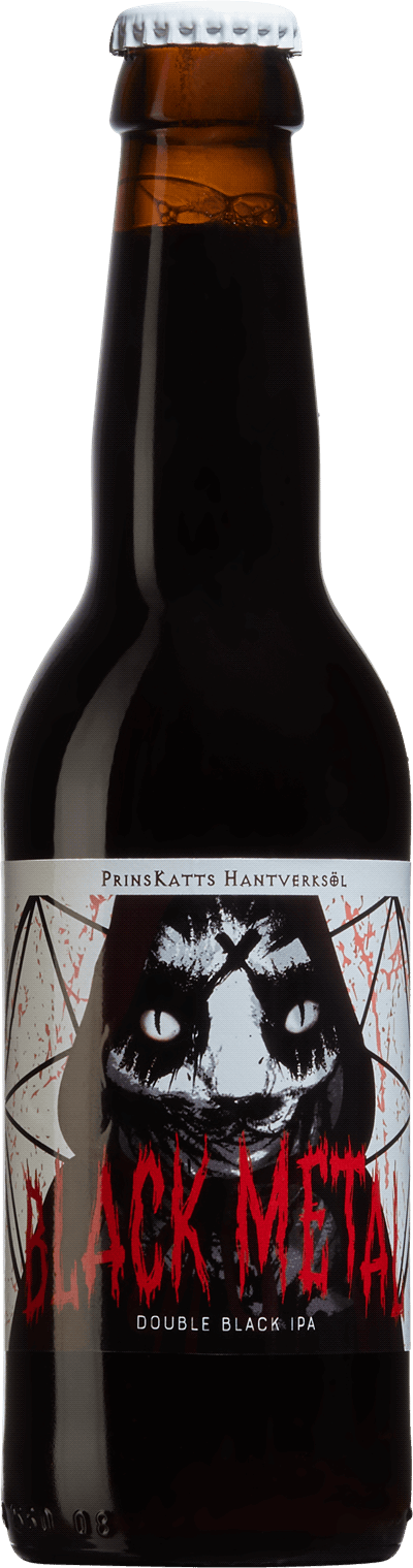 Prins Katts Hantverksöl Black Metal Double Black IPA 2022