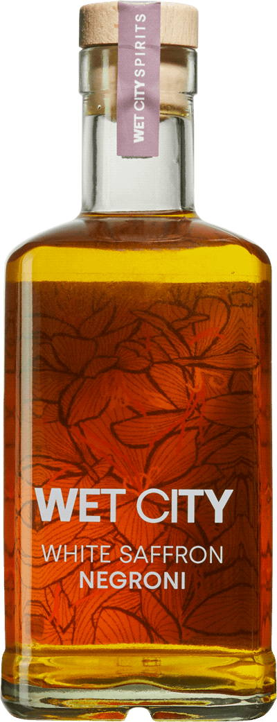 Wet City Spirits White Saffron Negroni