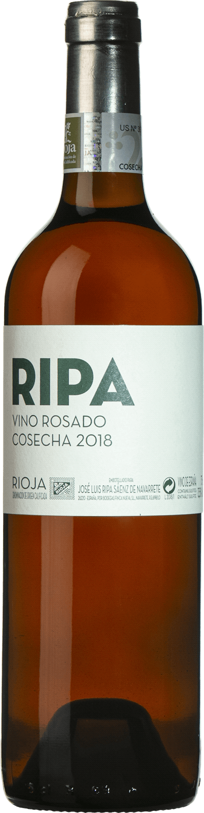 Ripa Vino Rosado Cosecha 2018