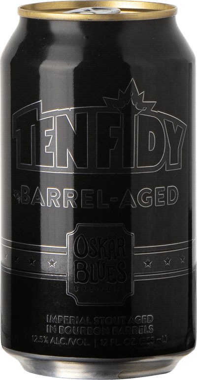 Oskar Blues Barrel-aged Ten Fidy