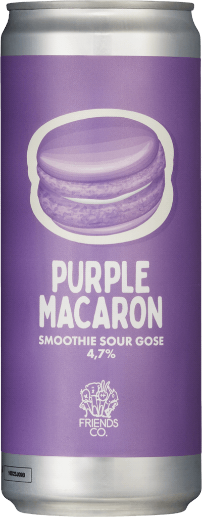 Friends Purple Macaron Smoothie Sour Gose