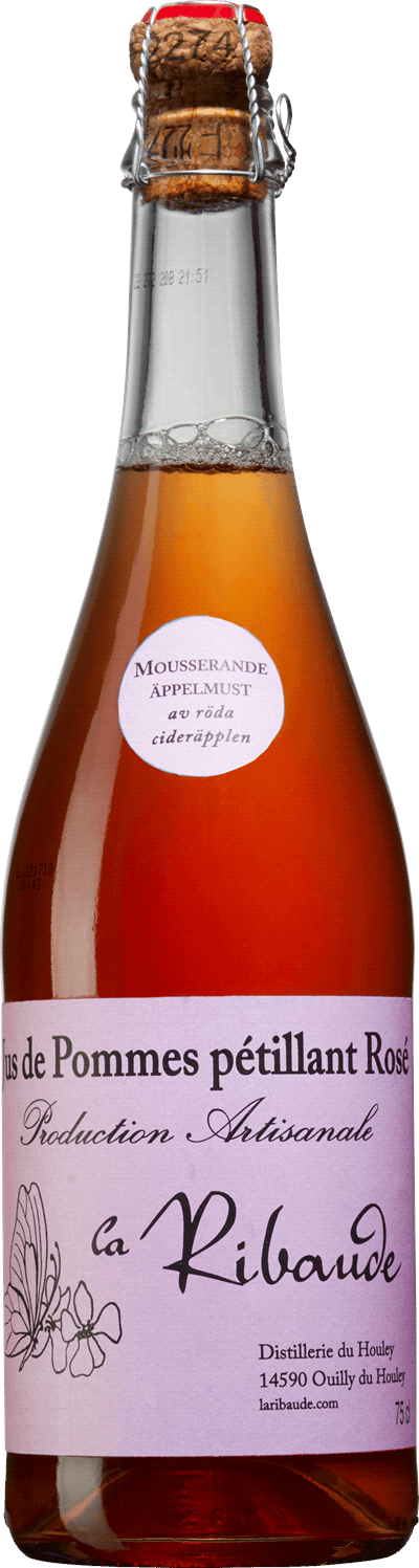 Jus de Pommes Petillant Rosé