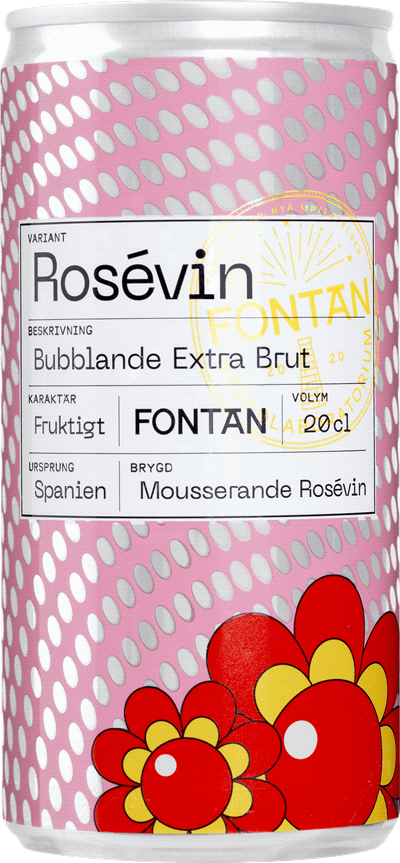 Fontän Bubblande Rosévin 2022