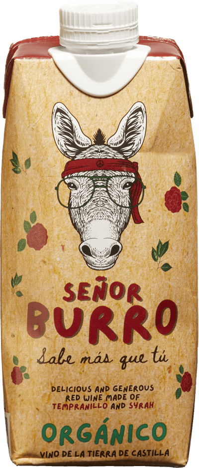 Señor Burro Organico Tempranillo Syrah 2022