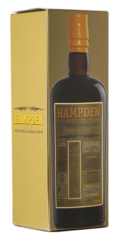 Hampden Estate Pure Single Jamaican Rum, Aged 8 Years