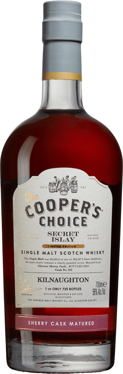 Cooper’s Choice Kilnaughton Secret Islay Cask No 162