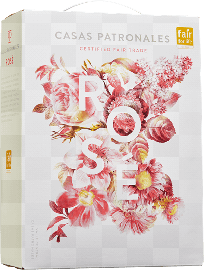 Casas Patronales Rosé Cabernet Sauvignon och Merlot 2022