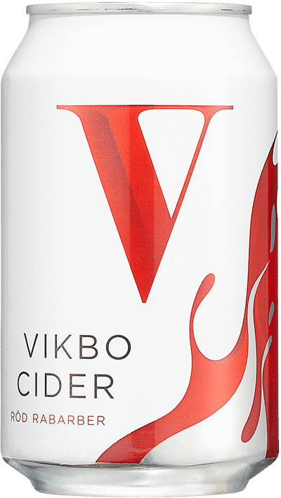 Vikbo Cider Röd Rabarber