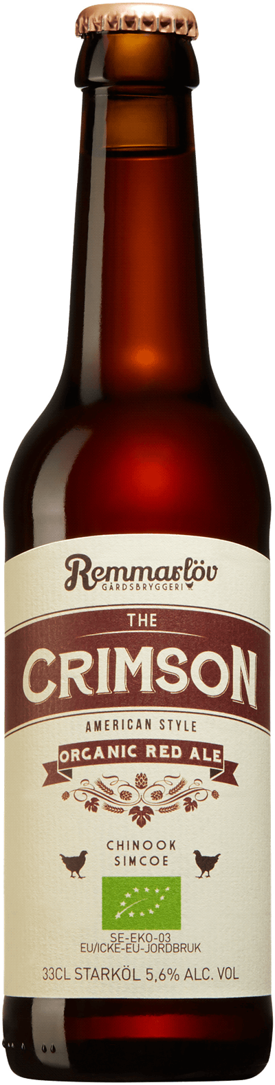 Remmarlöv Gårdsbryggeri The Crimson Organic Red Ale