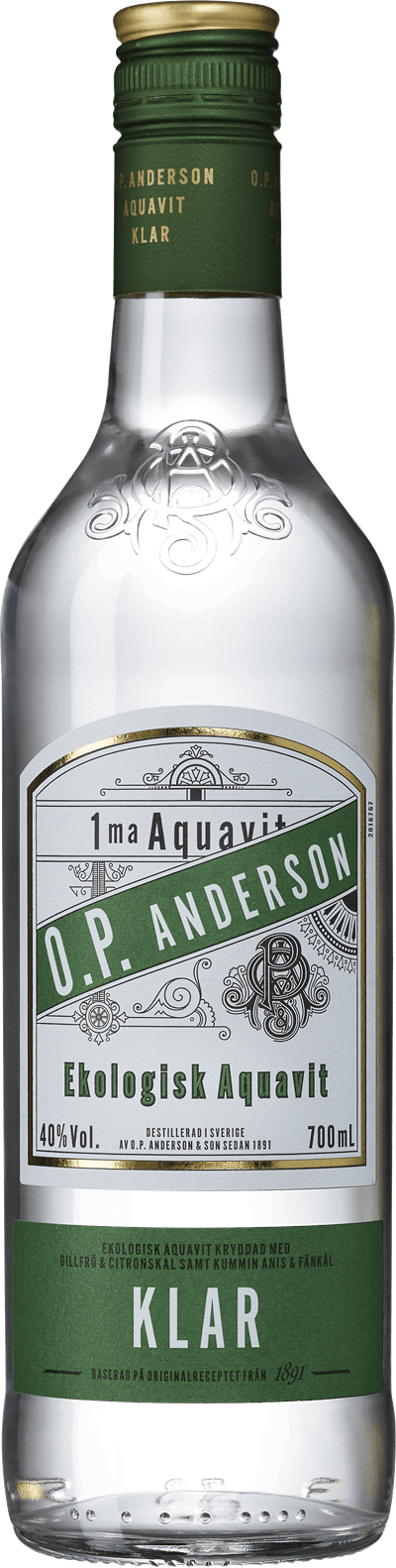 O.P. Anderson Klar Aquavit