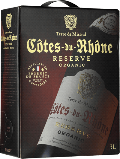 Terre de Mistral Reserve Côtes du Rhône Organic 2021