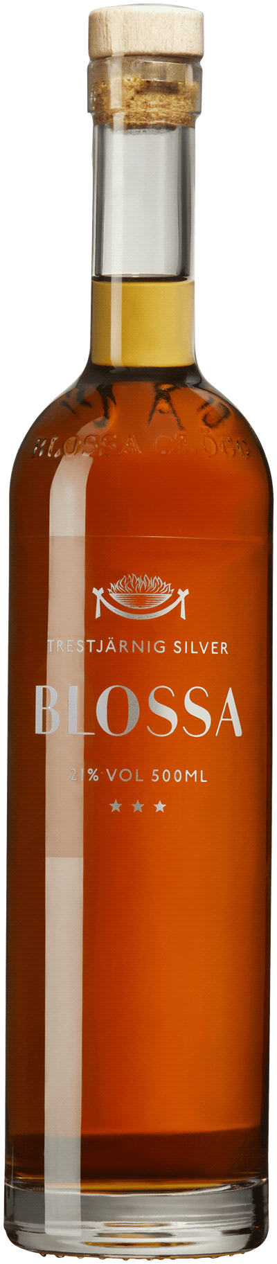 Blossa Trestjärnig Silver