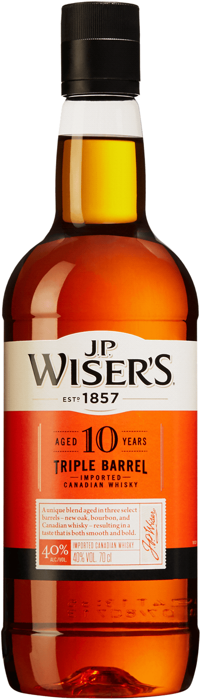 J.P. Wiser’s Triple Barrel 10 Years Old